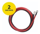 Cable Baterias 2 x 1 x 25mm x 2m C/Terminal