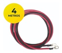 Cable Baterias 2 x 1 x 16mm x 4m C/Terminal