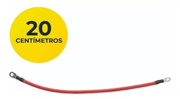 [CB10.20-P] Cable Baterias Puente 1 x 10mm x 20cm C/Terminal