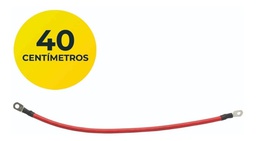 [CB10.40-P] Cable Baterias Puente 1 x 10mm x 40cm C/Terminal
