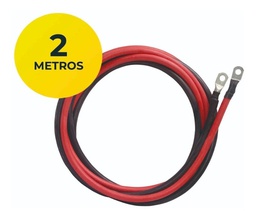 [CB25.02] Cable Baterias 2 x 1 x 25mm x 2m C/Terminal
